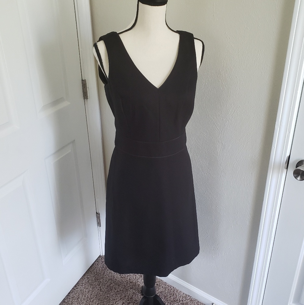 Tommy Hilfiger Black Midi Dress Size 6